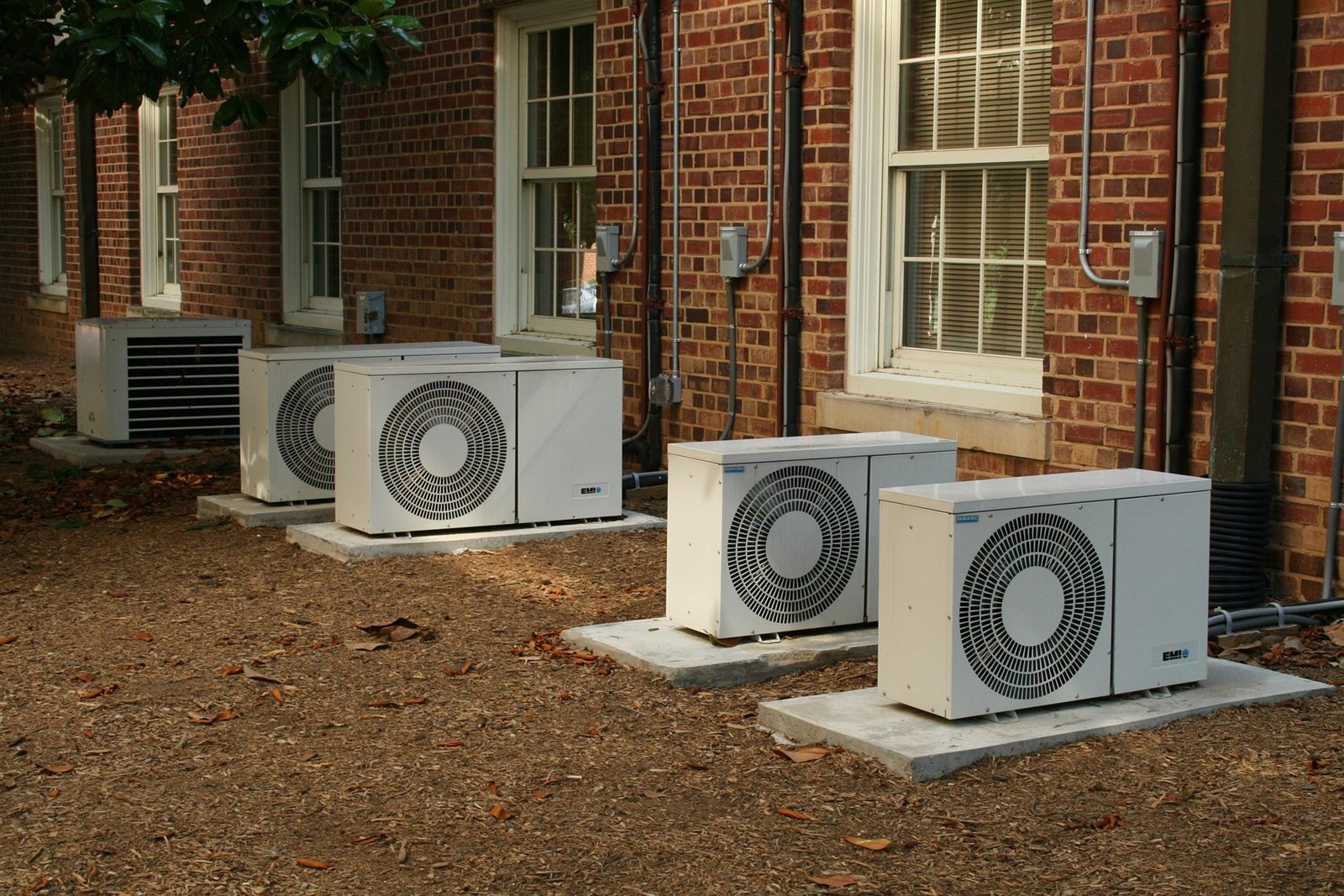 Residential air conditioning units installed by Columbus Elite HVAC